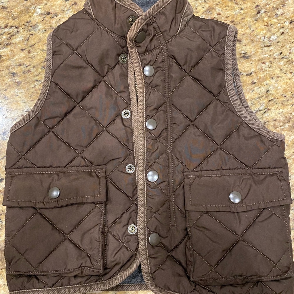Baby gap quilted vest
